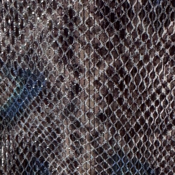 Aimee Kestenberg Phone Bag Purse Iridescent Reptile Pattern Leather Crossbody - Picture 13 of 15